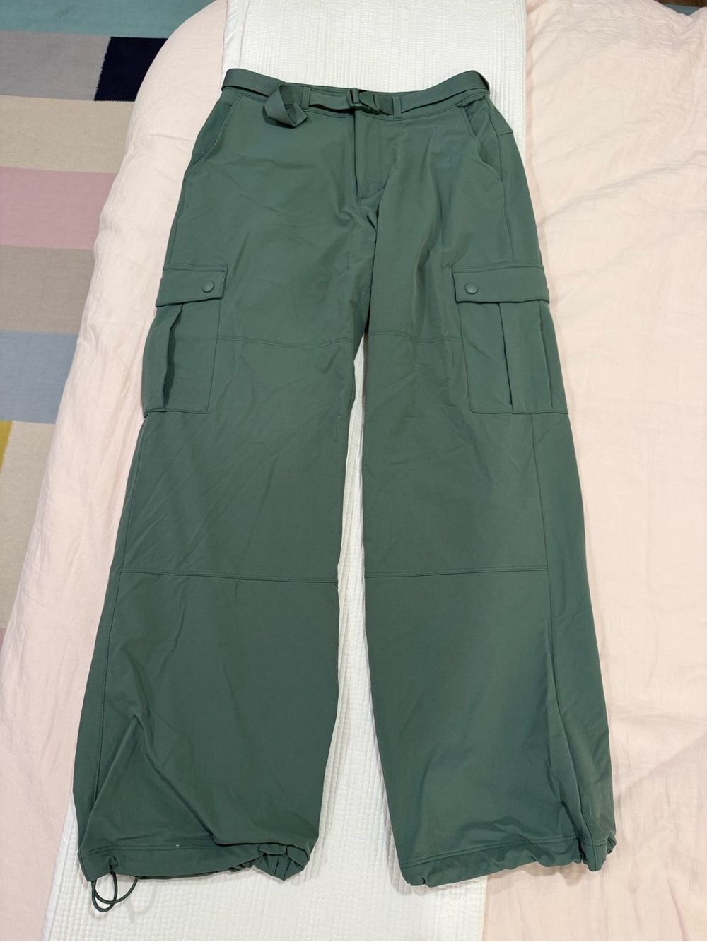 Outdoor Voices Green Cargo Hiking Pants Size S